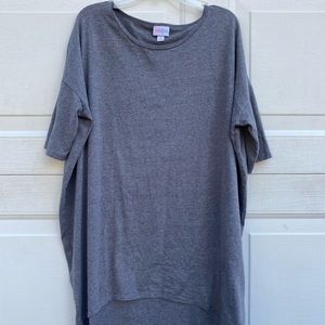 LuLaRoe Gray Irma Tunic Size Small